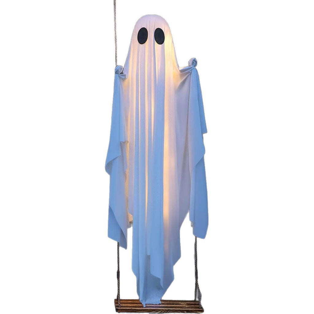 Leuchtender Halloween-Schaukelgeist