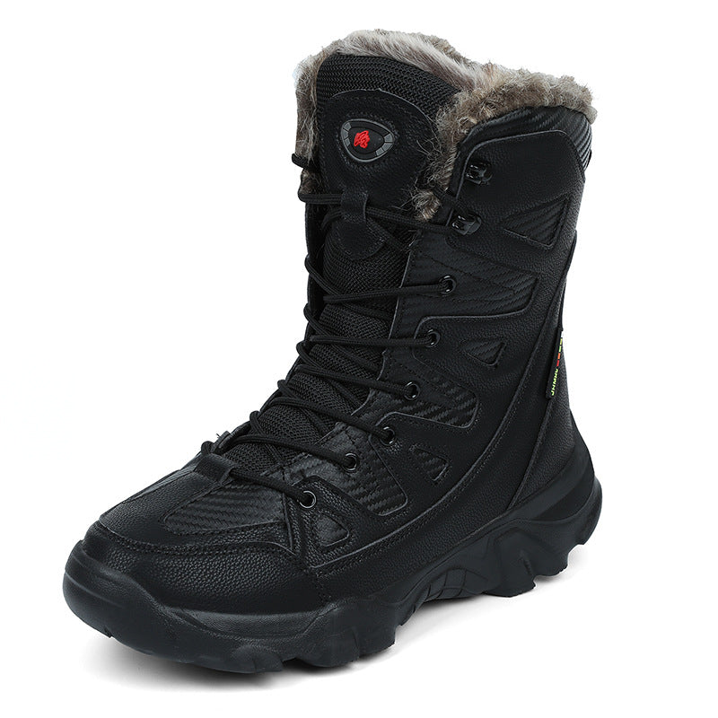Gefütterte Winter-Boots mit Schnürung – Bild 11 | LuxeStyle