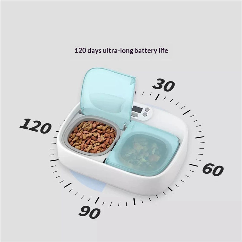 Automatischer Dual-Futterspender mit Timer