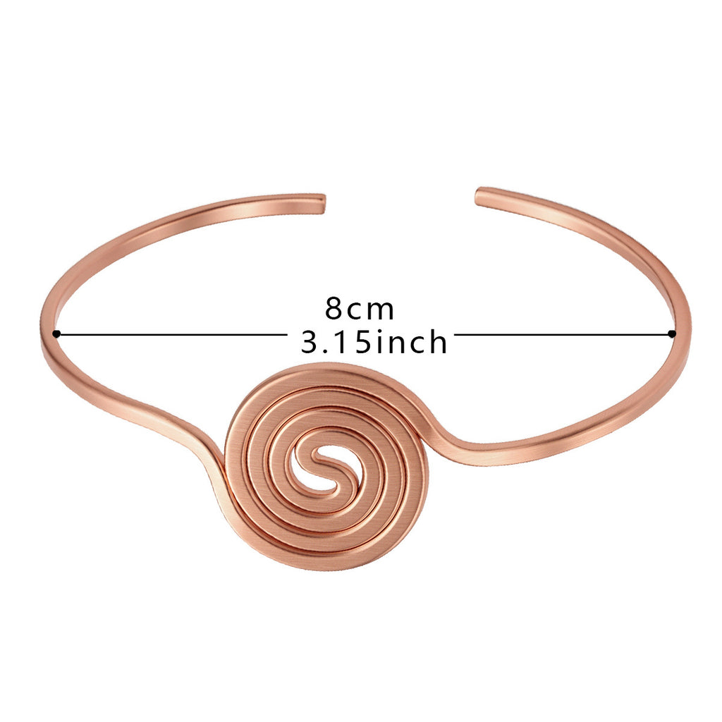 Kupfer-Fusskettchen, unisex, verstellbar