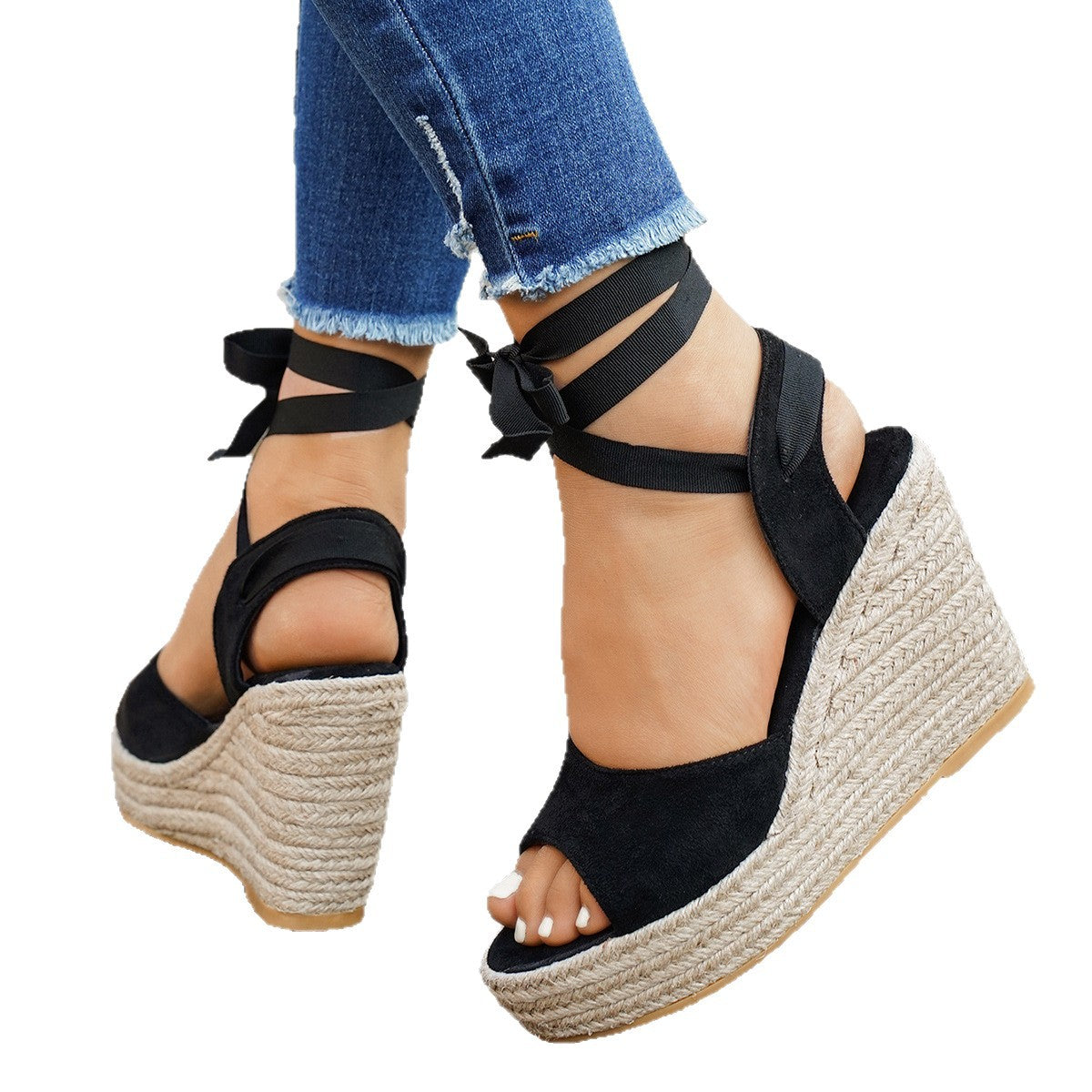 High-Heel Sandalen mit Riemchen