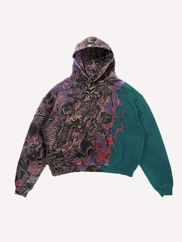 Freizeit-Pullover aus Polyester mit Print