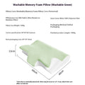 Waschbares Memory-Schaum-Kissen | LuxeStyle