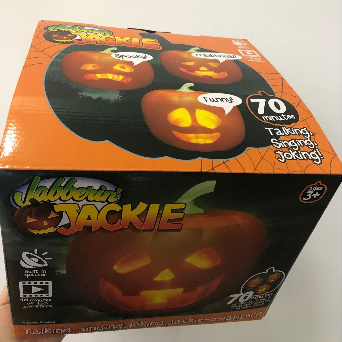 Jack-o’-Lantern-Licht mit Projektion – Bild 2 | LuxeStyle