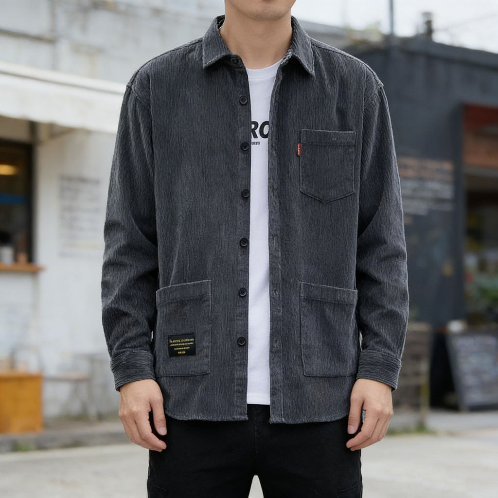 Corduroy-Hemd für Herbst und Winter – Bild 5 | LuxeStyle