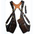 Retro Leder Schultertasche
