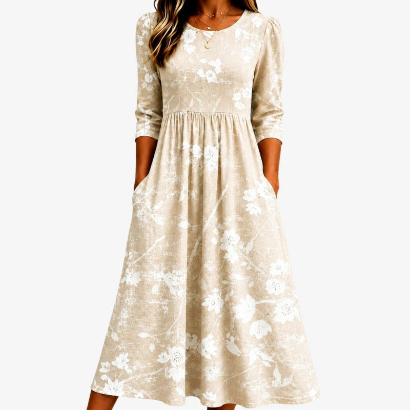Elegantes Freizeitkleid mit A-Linie