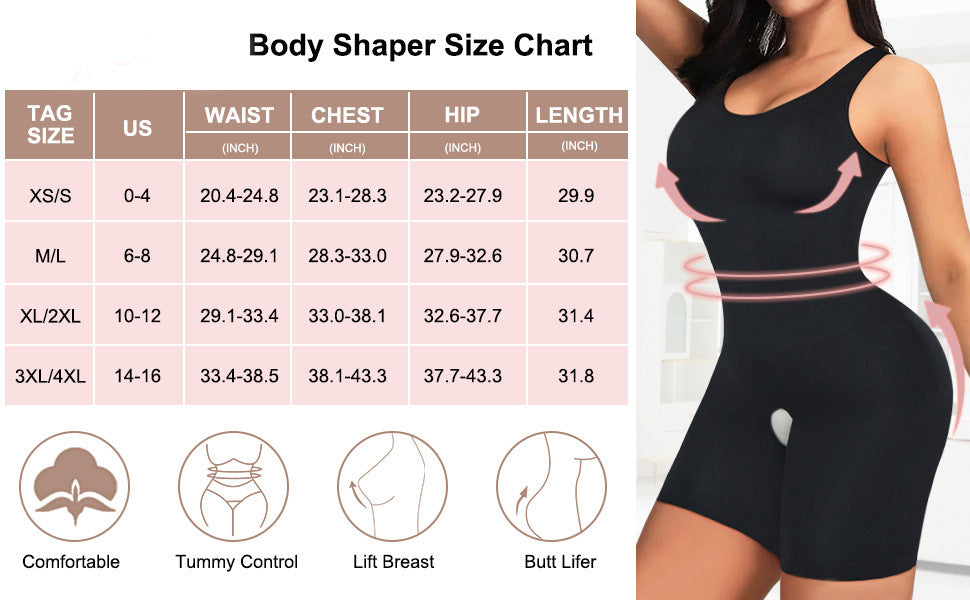 Nahtloser Shapewear Bodysuit – Ansicht 7
