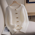 Kurzes Stricktop für Damen, Langarm – Bild 1 | LuxeStyle