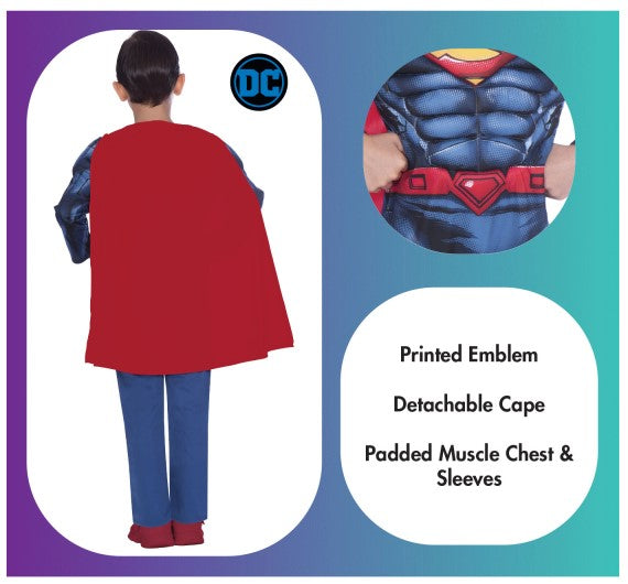 Kostüm Superman Overall