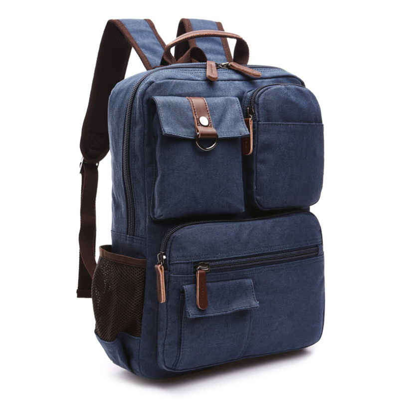 Canvas Rucksack für Laptop 15 Zoll – Bild 2 | LuxeStyle