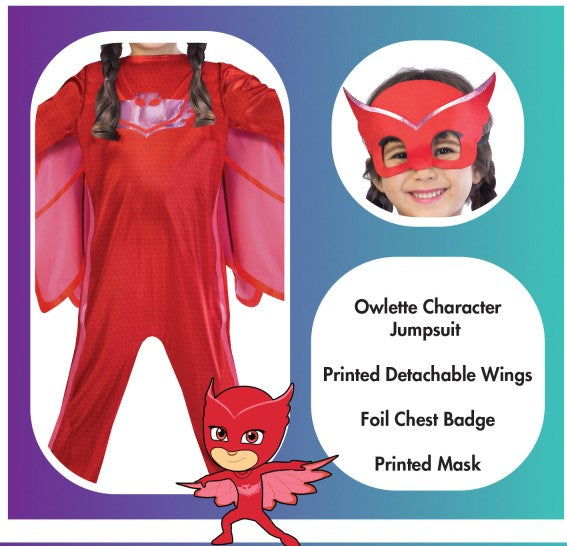 Kostüm PJ Masks Eulette Maske