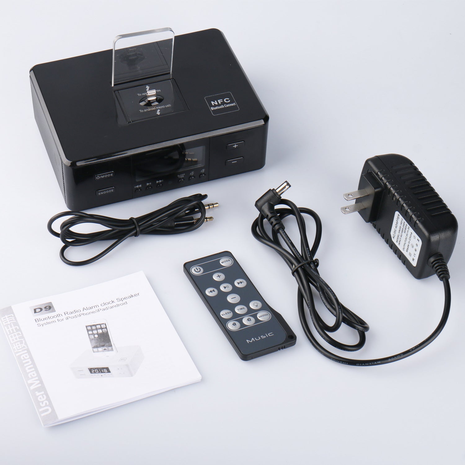 D9 Kabelloser Bluetooth Lautsprecher mit Ladefunktion