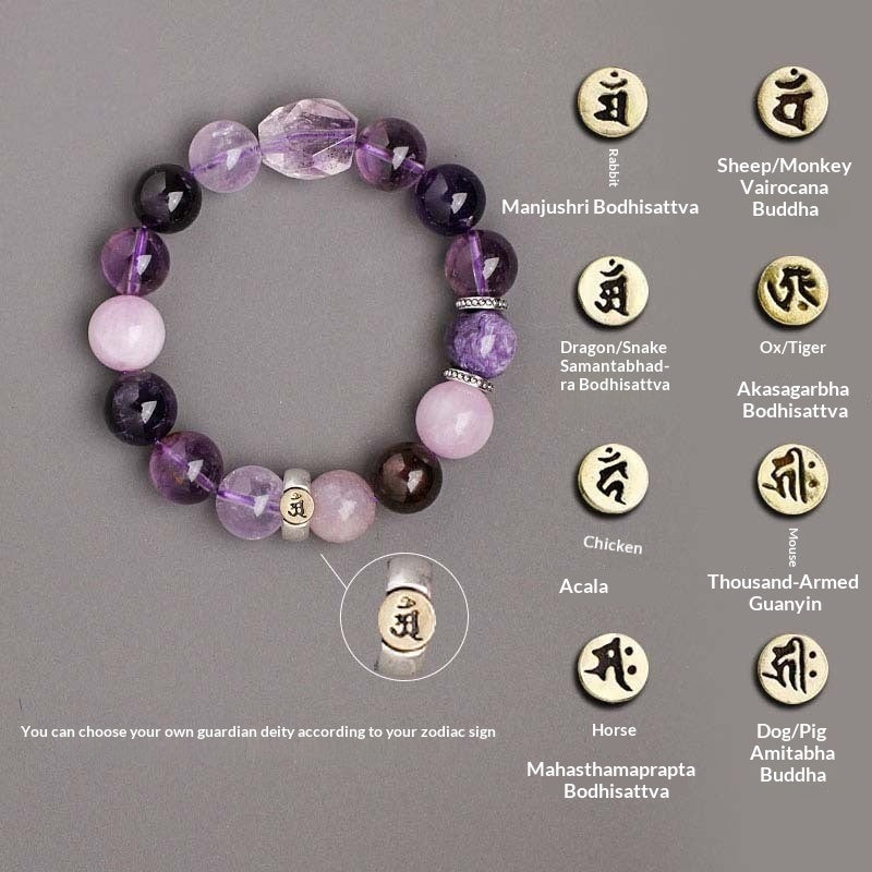 Amethystzodiakarmband – Bild 4 | LuxeStyle