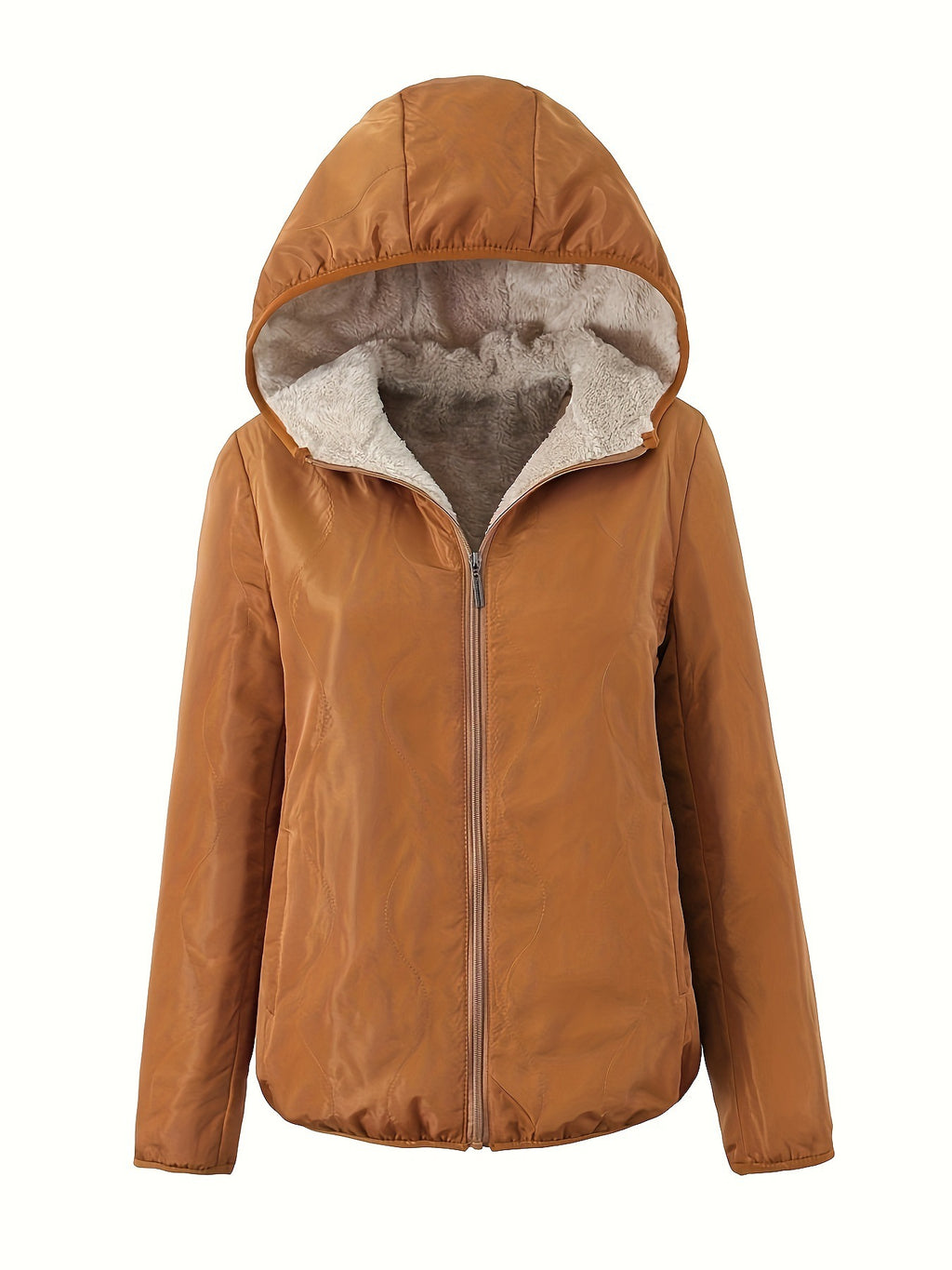 Corduroy-Hemd mit Kapuze | LuxeStyle