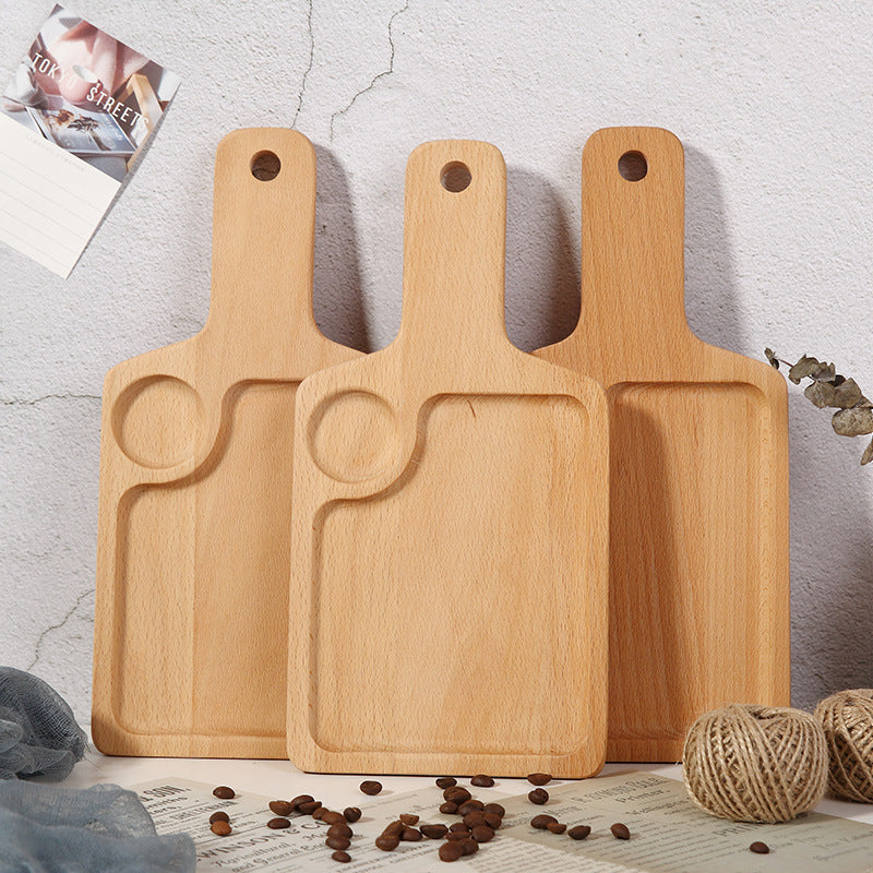 Serviertablett mit Holzgriff – Bild 6 | LuxeStyle