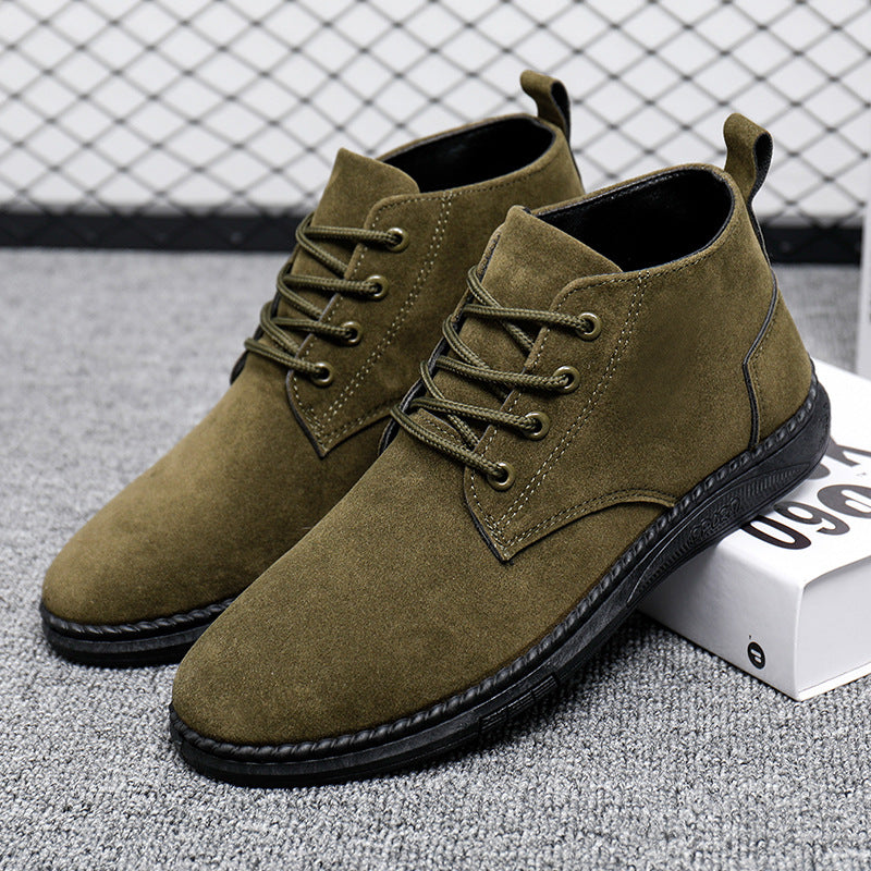 Britische High-Top Casual Lederschuhe – Bild 6 | LuxeStyle