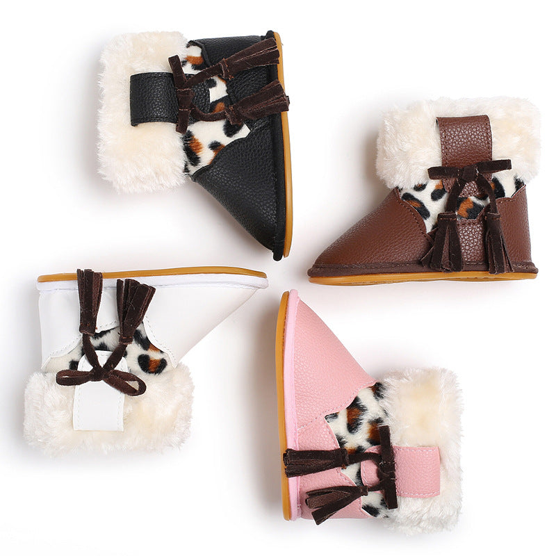 Baby-Schuhe mit Leopardenmuster – Bild 2 | LuxeStyle