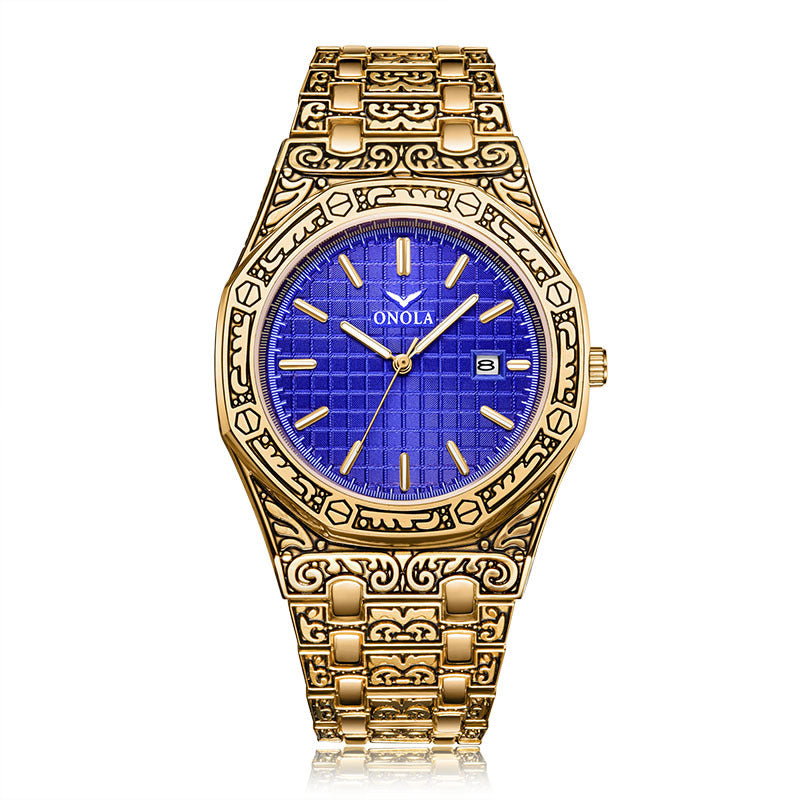 Antike wasserdichte Herren-Quarzuhr – Bild 2 | LuxeStyle