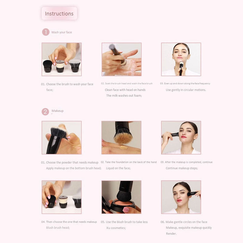 Elektrischer Make-up Pinsel – Bild 3 | LuxeStyle