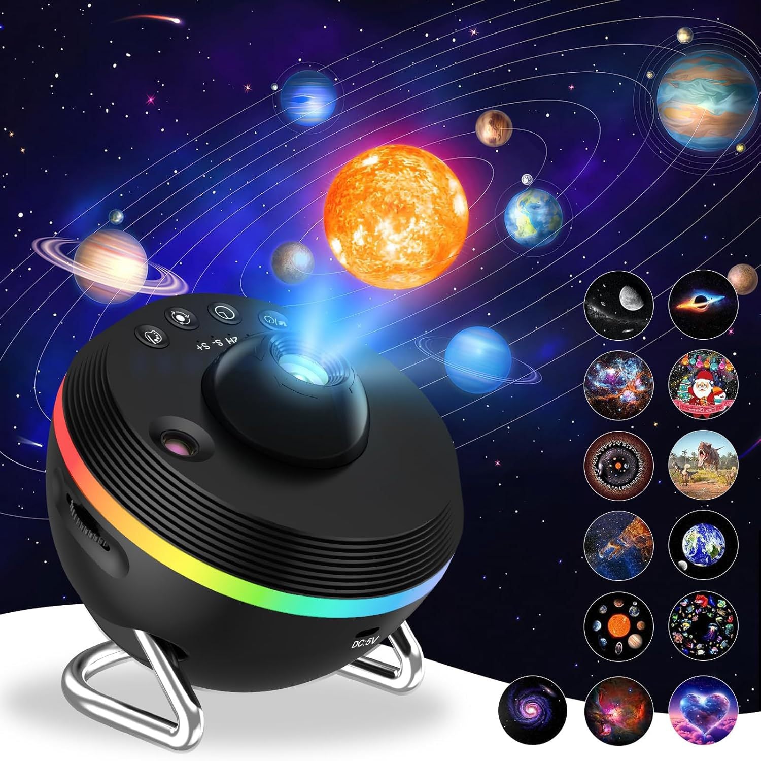Sternenhimmel-Projektor «Starlight» · LED-Nachtlicht