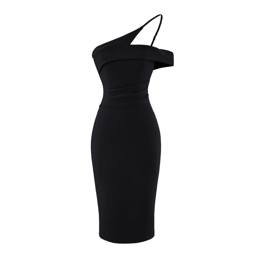 Tailliertes Trägerkleid – Bild 9 | LuxeStyle