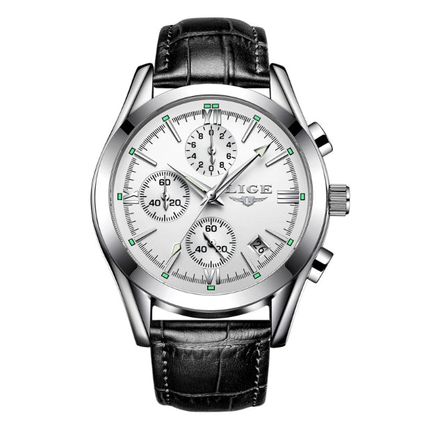 Herren Quarzuhr, wasserdicht, Multifunktion – Bild 8 | LuxeStyle