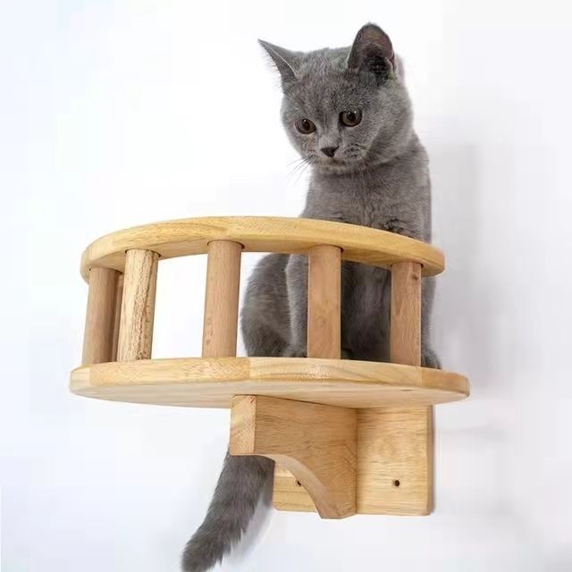 Xilan Kiefer Katzen-Hängebrücke mit Kletternest