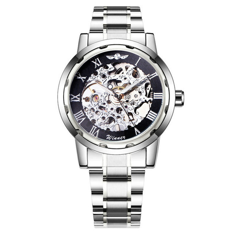 Business / Freizeit Gold Hohlraum-Mechanische Uhr