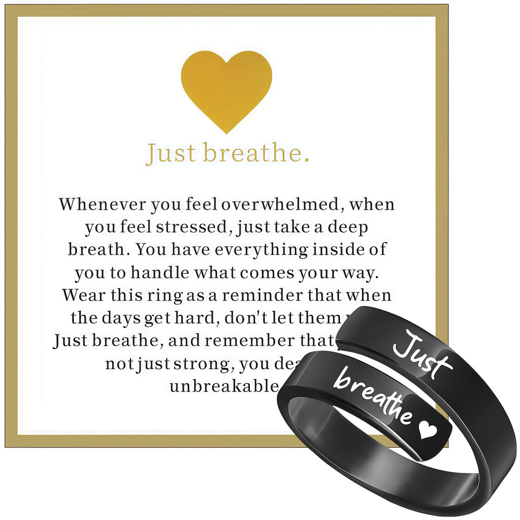 Just Breathe Ring für Damen