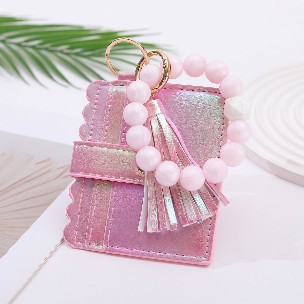 Buntes Laser-Gradienten-Kartenetui | LuxeStyle