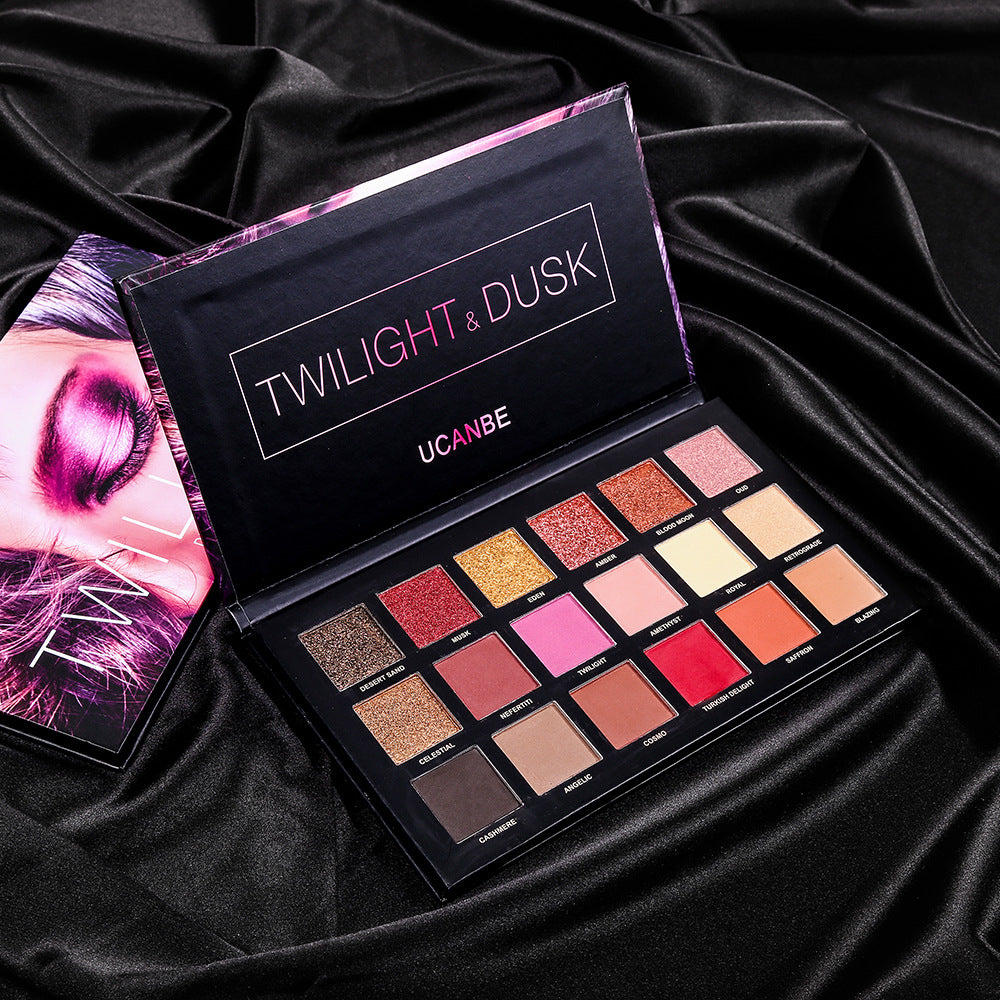 18-Farben Lidschatten-Palette Rose Gold – Bild 3 | LuxeStyle