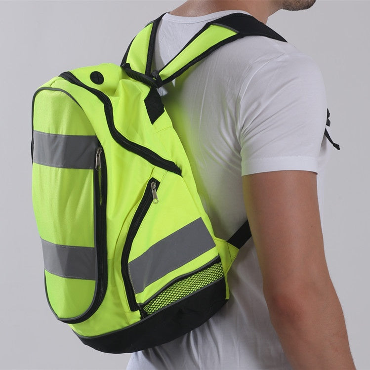 Reflektierender Doppel-Schulterrucksack – Bild 2 | LuxeStyle