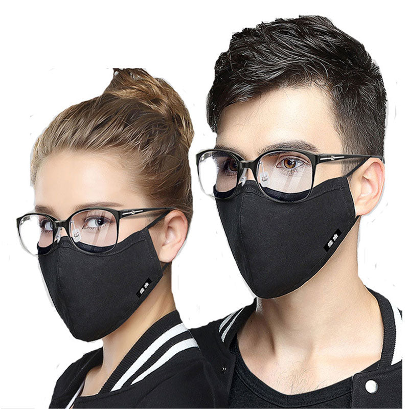 3D Schutzmaske Schwarz