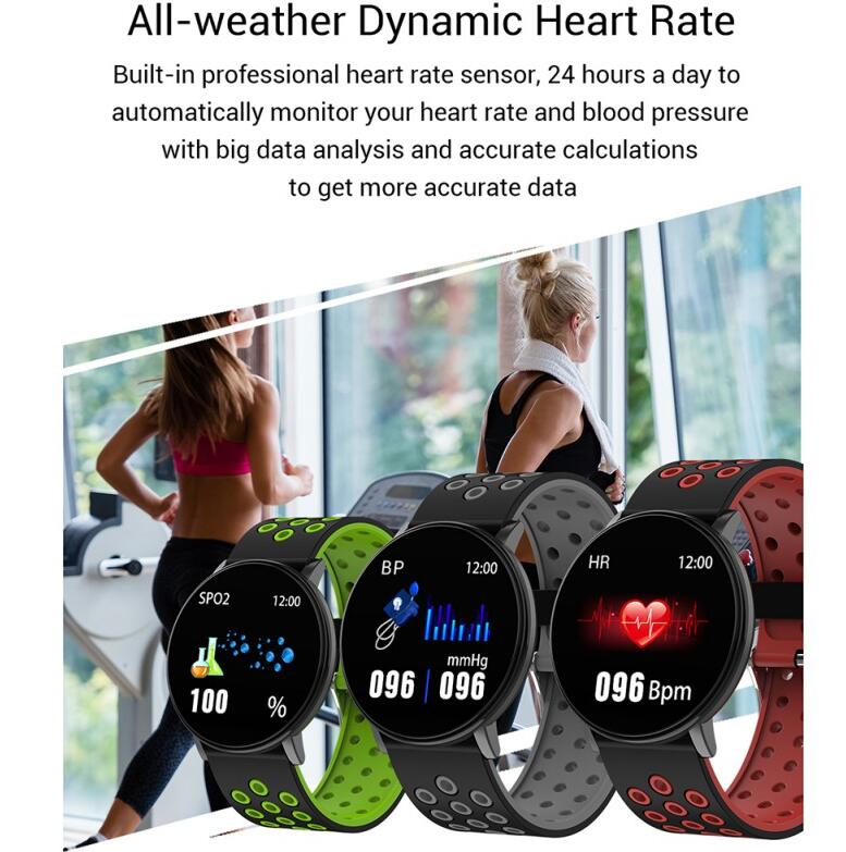 Smart-Armband W8 mit 1.3 Zoll Farbdisplay