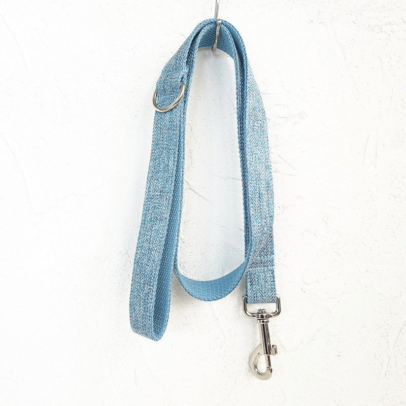 Dickes Haustierhalsband mit Leine – Bild 4 | LuxeStyle