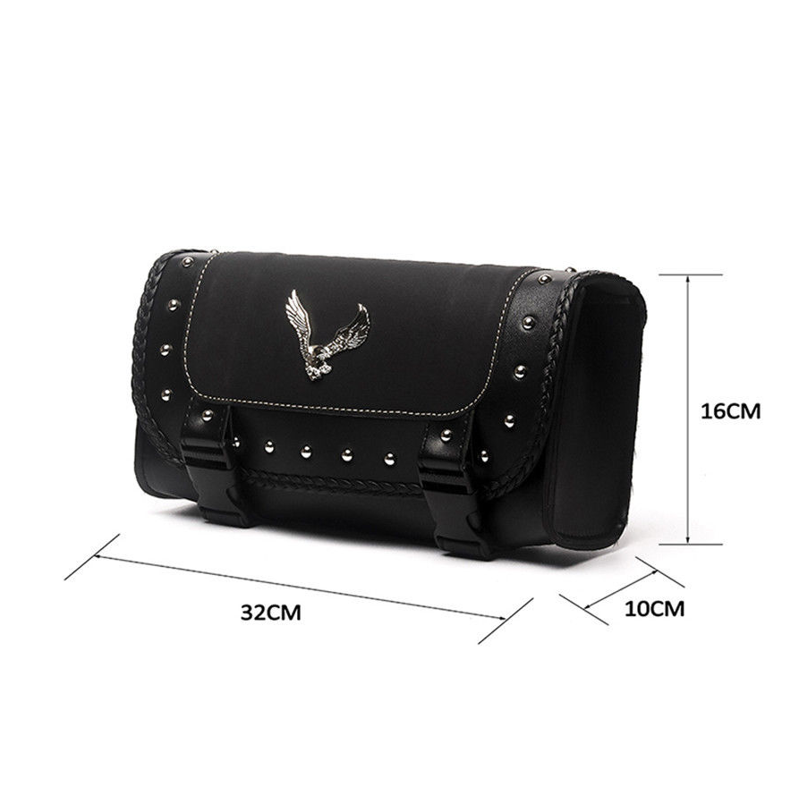 PU-Leder Satteltasche für Motorrad – Bild 3 | LuxeStyle