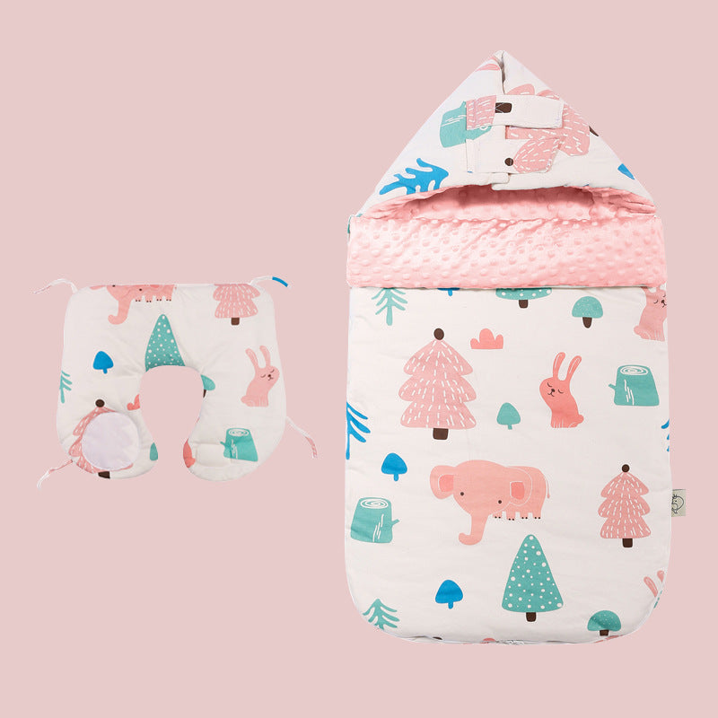 Baby Baumwoll-Schlafsack mit Anti-Schreck-Funktion – Bild 6 | LuxeStyle