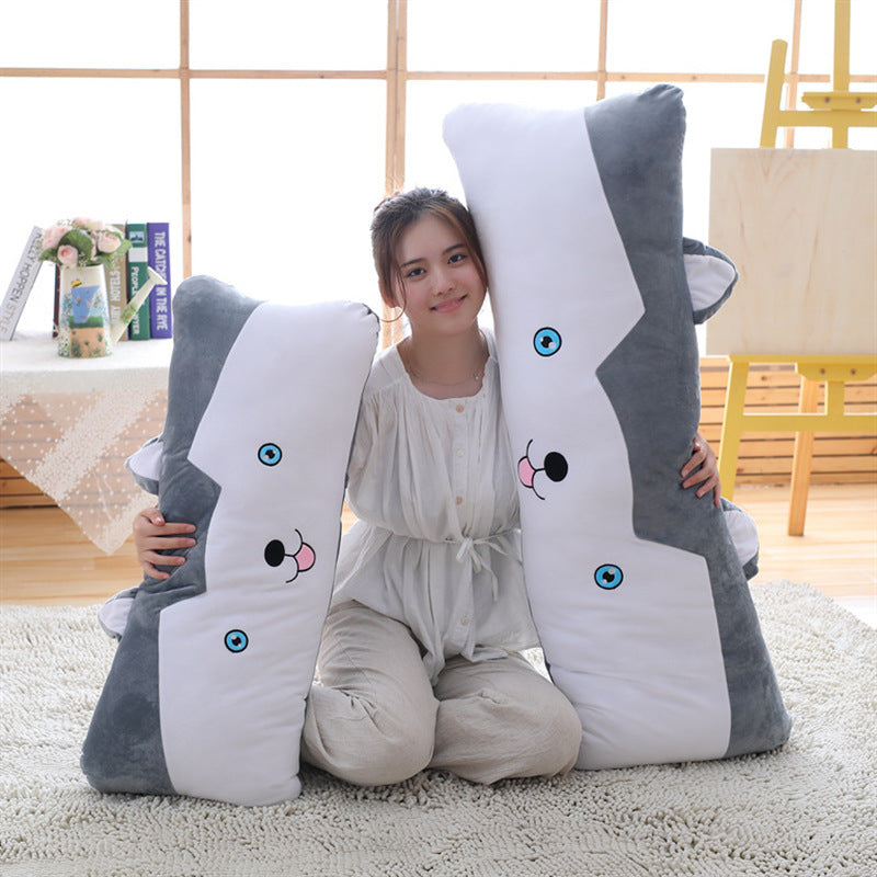 Niedliches Husky Plüschkissen, 60 cm – Bild 2 | LuxeStyle
