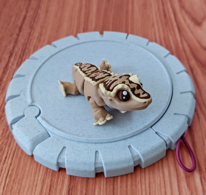 Gelenk-Gecko Spielzeug mit Hörnern – Bild 9 | LuxeStyle