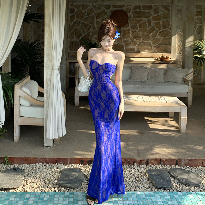 Elegantes ärmelloses Maxikleid für Damen – Bild 2 | LuxeStyle