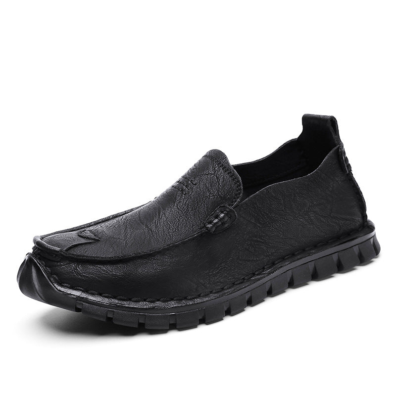 Outdoor Leder-Freizeitschuh für Herren – Bild 9 | LuxeStyle