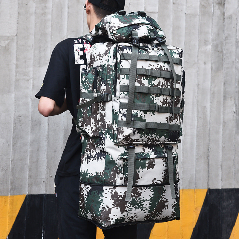 Grosser Outdoor-Rucksack (100L) – Bild 5 | LuxeStyle