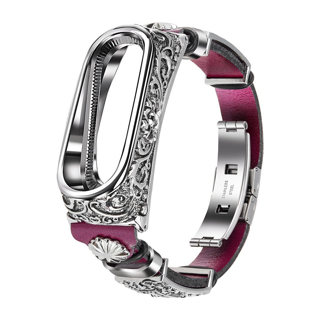 Vintage-Lederarmband für Xiaomi-Armbänder – Bild 5 | LuxeStyle