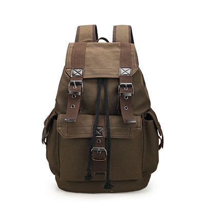Retro Rucksack mit grossem Fassungsvermögen – Bild 5 | LuxeStyle