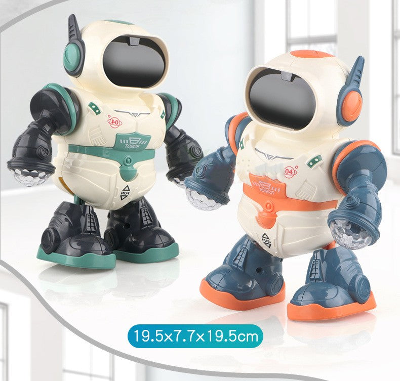 Tanzender Roboter mit Licht und Musik