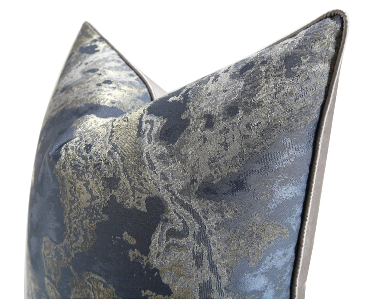 Jacquard-Kissenhülle mit chinesischem Tusche-Motiv – Bild 5 | LuxeStyle