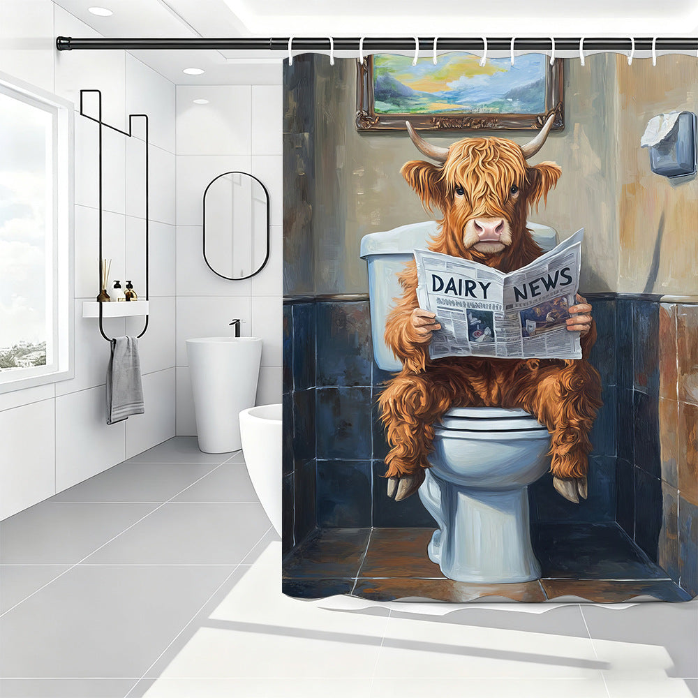Badezimmer Vorhang
