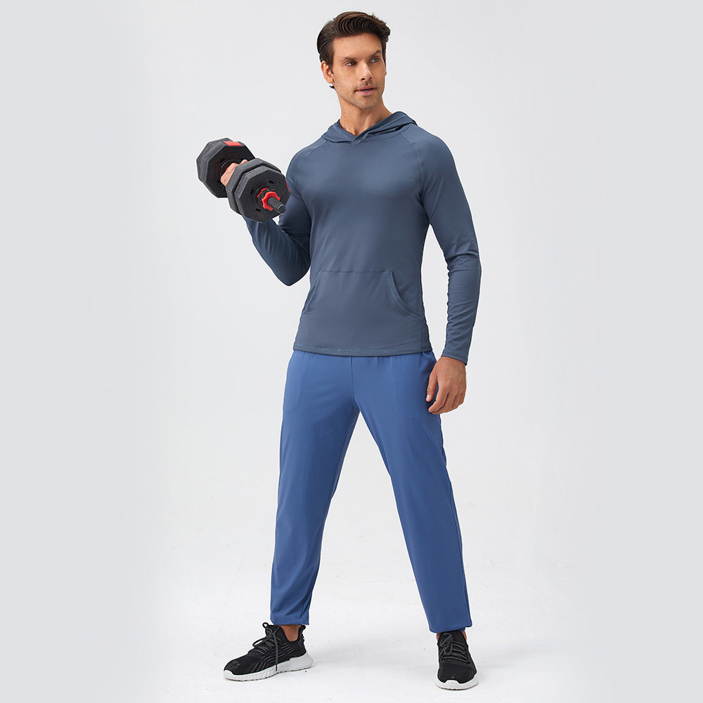 Männer Sweatshirt mit Kapuze, feuchtigkeitsableitend – Bild 3 | LuxeStyle