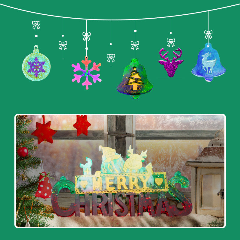 Weihnachtsbaumglocke Schneeflocke Silikonform – Bild 9 | LuxeStyle